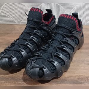 Onemix Women's Sneaker Mesh Black Shoes Size 7